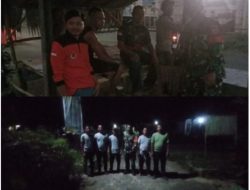 Perkuat Stabilitas Wilayah, Babinsa Koramil 404-03/PALI Intensifkan Patroli Malam di Tanah Abang