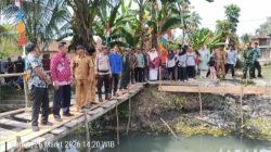 TNI Mulai Pembangunan Jembatan Sungai Tebing Tinggi di Desa Muara Dua