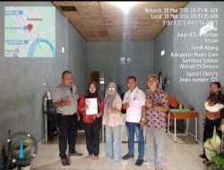 Dinsos PALI Monitoring Penyaluran Bantuan PKH di Sejumlah Kecamatan