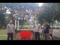 Jaga Kamtibmas Saat Libur Lebaran, Polsek Tanah Abang Laksanakan Monitoring di Candi Bumi Ayu