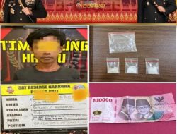 Polisi Tangkap Terduga Pengedar Sabu dengan Barang Bukti 1,06 Gram di PALI