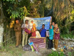 Bukti Kepedulian, Pemkab PALI Turun Langsung Bantu Warga Terdampak di Talang Ubi