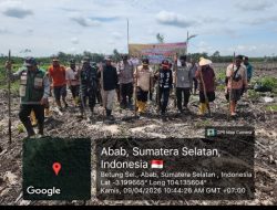 Dorong Produktivitas Pertanian, Polsek Penukal Abab Kawal Program Tanam Jagung