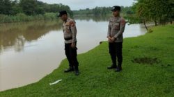Polsek Tanah Abang Lakukan Patroli dan Monitoring Debit Sungai Lematang, 11 Desa Terpantau Aman