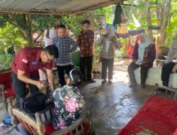 Kapolres PALI Tindak Lanjuti Program Behusek, Warga Talang Ubi Timur Terima Layanan Kesehatan Gratis