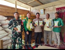 Enam Kelompok Tani Terima Bantuan Benih Jagung di Desa Benakat Minyak