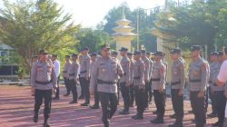 Kapolres PALI Tekankan Deteksi Dini dalam Apel Sabuk Kamtibmas