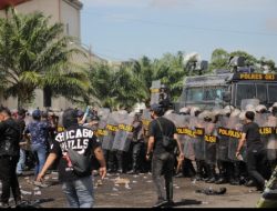 Perkuat Mitigasi, Kapolda Sumsel Tinjau Kesiapan Personel dalam Simulasi Penanganan Karhutla di OKI