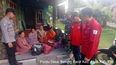 Lahan Rawan Terbakar di Betung Barat Dipantau, Masyarakat Diimbau Tidak Bakar Lahan