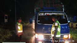 Antisipasi C3 dan Gangguan Kamtibmas, Polsek Penukal Utara Intensifkan Patroli