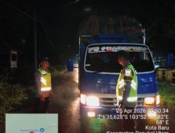 Antisipasi C3 dan Gangguan Kamtibmas, Polsek Penukal Utara Intensifkan Patroli