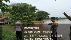 Curah Hujan Meningkat, Polsek Tanah Abang Siaga Pantau Potensi Banjir