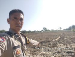 Sinergi Polisi dan Petani, Lahan Jagung di Desa Tais Mulai Dipersiapkan
