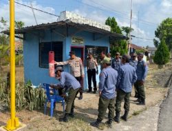 Satbinmas Polres PALI Lakukan Penilaian Pos Satkamling Sekaligus Edukasi Keamanan Lingkungan