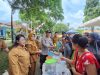 Gerakan Pangan Murah di Kecamatan Penukal Diserbu Warga, Pengamanan Diperketat Polisi