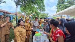 Gerakan Pangan Murah di Kecamatan Penukal Diserbu Warga, Pengamanan Diperketat Polisi
