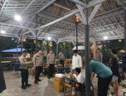 Kapolsek Talang Ubi Pastikan Kegiatan Nobar Pemuda Berjalan Tertib dan Aman