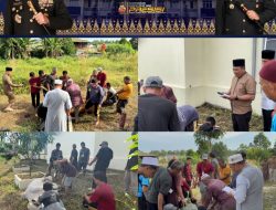 Idul Adha 1447 H, Polres PALI Tebar Kepedulian Melalui Penyembelihan Hewan Kurban