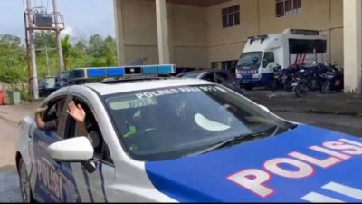 Kunjungan TK Aisyiyah ke Sat Lantas PALI, Kenalkan Tugas Polisi Sejak Dini