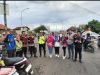 Kapolrestabes Palembang Pantau Langsung Pengamanan Kawasan Bebas Kendaraan Tahap II