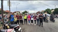 Kapolrestabes Palembang Pantau Langsung Pengamanan Kawasan Bebas Kendaraan Tahap II