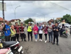 Kapolrestabes Palembang Pantau Langsung Pengamanan Kawasan Bebas Kendaraan Tahap II