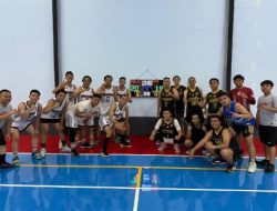 Polres PALI Ajak Remaja Pendopo Ikut Latihan Basket, Cari Bibit Atlet Masa Depan