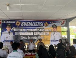 Tingkatkan Kesadaran Berlalu Lintas, Polisi Sambangi Kecamatan Abab