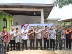Kapolres PALI Hadiri Peresmian Sumur Bor untuk Warga di Talang Ubi