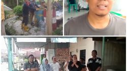 Kolaborasi Damkar, BPBD dan PDAM Bantu Warga Terdampak Air Macet