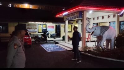 Polsek Talang Ubi Patroli SPBU hingga Simpang Lima, Warga Dihimbau Waspada