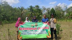 Dukung Ketahanan Pangan, Polsek Tanah Abang Kawal Program Tanam Jagung 2026 Polres PALI