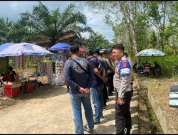 Kapolres PALI Pastikan Kegiatan Tasyakuran Santri Berjalan Kondusif