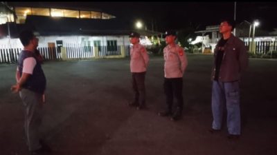 Polsek Talang Ubi Tingkatkan Patroli Malam Demi Ciptakan Situasi Kondusif