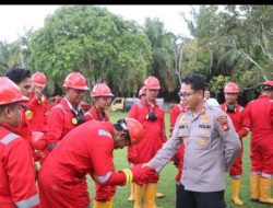 Polres OKU Timur Pastikan Perusahaan Perkebunan Siaga Karhutla Demi Lindungi Lingkungan dan Investasi