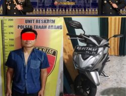 Polsek Tanah Abang Berhasil Ungkap Kasus Pencurian Motor Honda Beat Milik PNS