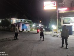 Polsek Penukal Gelar Razia Minggu Malam, Situasi Wilkum Tetap Aman dan Terkendali