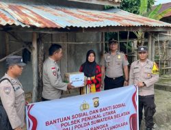 Polsek Penukal Utara Perkuat Kedekatan dengan Warga Lewat Aksi Sosial Bhayangkara