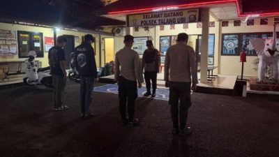Polsek Talang Ubi Laksanakan Razia dan Patroli Dialogis di Sejumlah Titik Strategis