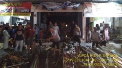 Ruko Penjual Plafon PVC di Tanah Abang PALI Terbakar, Kerugian Ditaksir Rp300 Juta