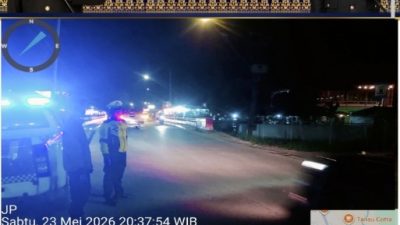Blue Light Patrol, Satlantas Polres PALI Tingkatkan Keamanan Pengguna Jalan