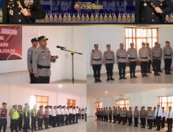 Penyegaran Organisasi, Polres PALI Laksanakan Sertijab Kasat Reskrim