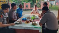 Cegah Kejahatan 3C dan Narkoba, Polres PALI Sambangi Warga Simpang Lima