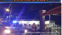 Ciptakan Rasa Aman, Personel Satlantas Polres PALI Gelar Patroli Subuh Rutin