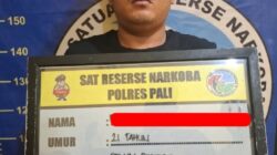 Berawal dari Informasi Warga, Satresnarkoba PALI Tangkap Terduga Pengedar Narkoba di Pondok Kebun