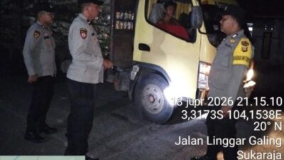 Cegah Curat, Curas, dan Curanmor, Polsek Tanah Abang Sisir Sejumlah Titik Rawan
