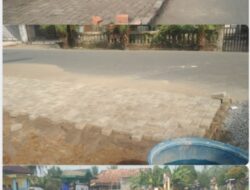 Penataan Area Polindes dan Masjid, Pemdes Tanah Abang Selatan Bangun Paving Block untuk Dukung Kelancaran Aktivitas Warga