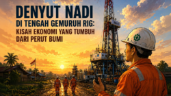 Denyut Nadi di Tengah Gemuruh Rig: Kisah Ekonomi yang Tumbuh dari Perut Bumi
