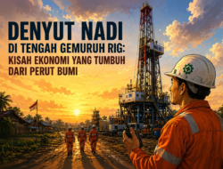 Denyut Nadi di Tengah Gemuruh Rig: Kisah Ekonomi yang Tumbuh dari Perut Bumi