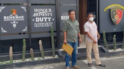 SCW Korwil OKU Raya Laporkan Dugaan Korupsi Dana Desa Di Desa Kurup Ke Polda Sumsel